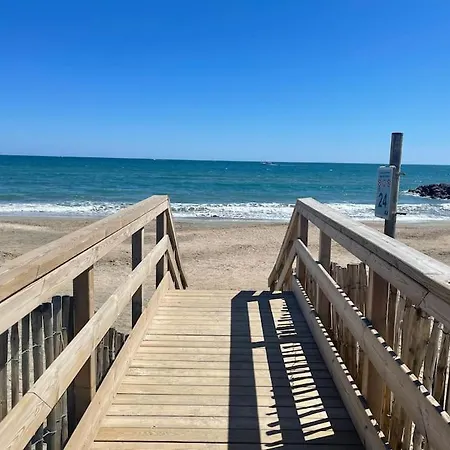 Appart Frontignan Sur La Plage, Piscine, Wifi, Tv, Netflix Esterno foto